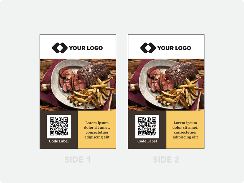 Table Tent Cards 4"x6"