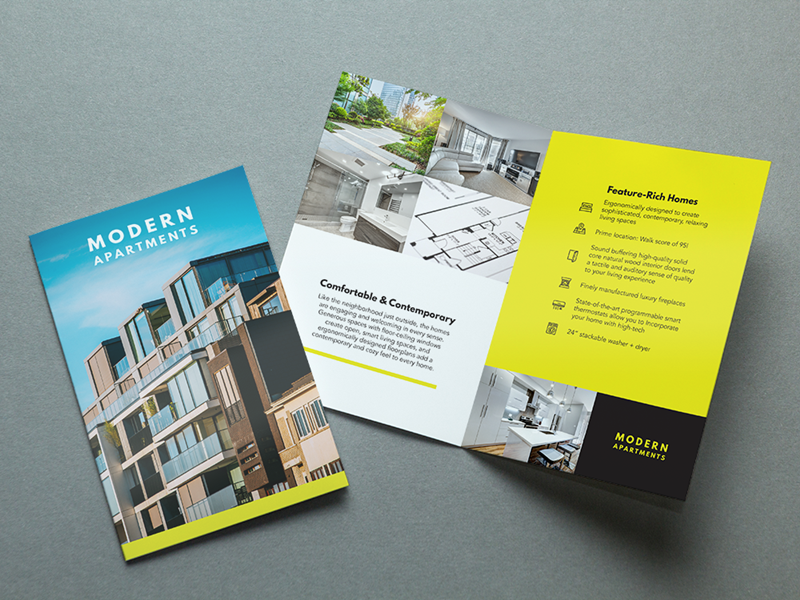 Matte Coated Brochures