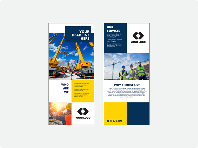 Classic Rack Cards 4"x9"