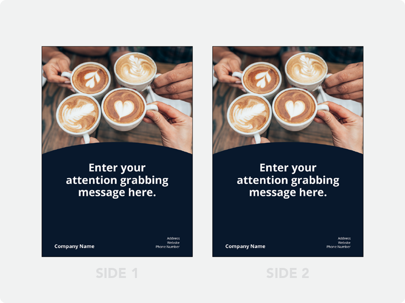 Table Tent Cards 5"x7"