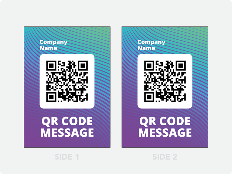 Table Tent Cards 5"x7"