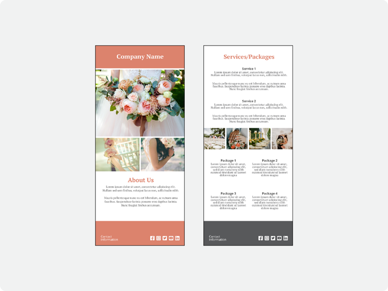 Classic Rack Cards 4"x9"